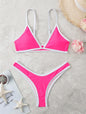 ColorPop Contrast Trim Bikini Set