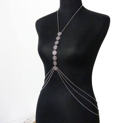 Multi-Layered Body Chain with Disc Shape Designs