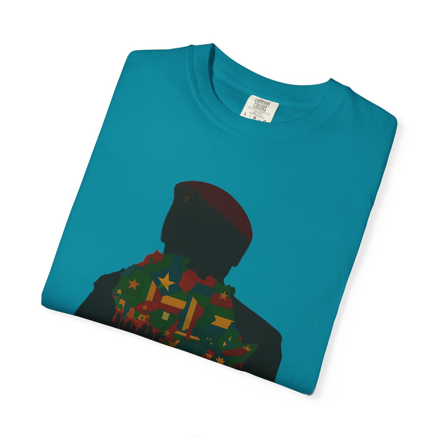 Ibrahim Traoré Unisex Garment-Dyed T-Shirt - Celebrate Heritage and Unity
