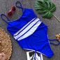 Sculpted Elegance Ribbed One-Piece Swimsui