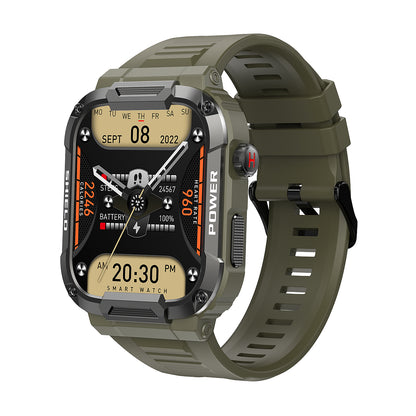 Smart Watch MK66 with Bluetooth, Health and Sleep Monitoring, Super Long Endurance