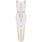 Luxury Beaded Figure Hugging Dress