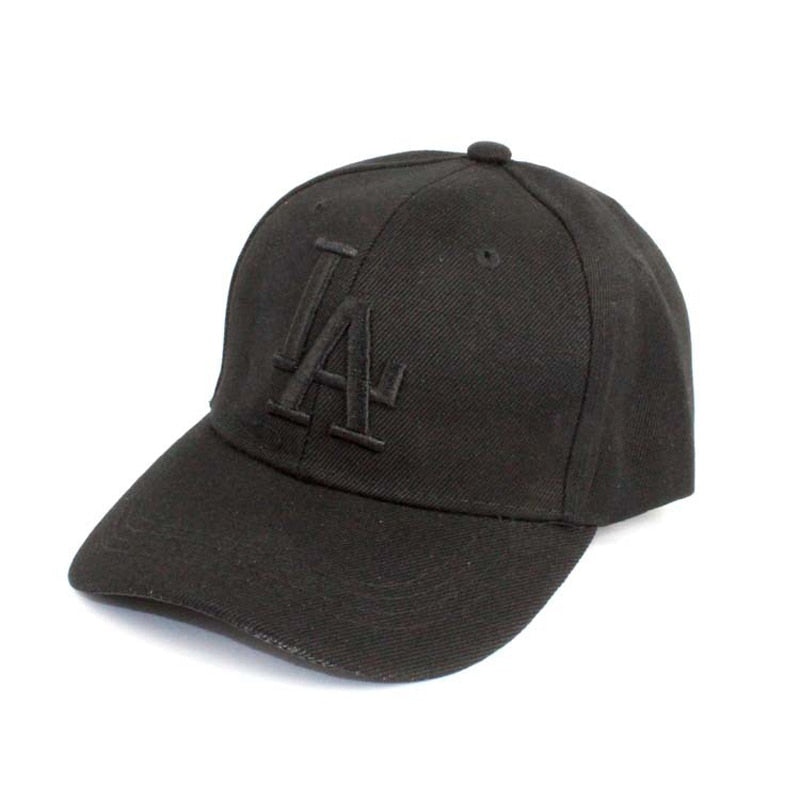 "LA" Embroidered Adjustable Baseball Hat