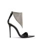 "Starlight Fringe Stiletto Heels – Gold & Black"