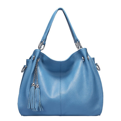 Genuine Leather Shoulder Bag in Multiple Colors