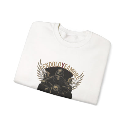 Ride or Die Motorcycle Sweatshirt - Stylish Unisex Crewneck for Bikers