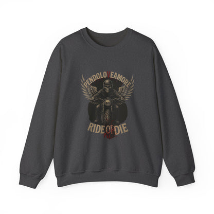 Ride or Die Motorcycle Sweatshirt - Stylish Unisex Crewneck for Bikers