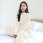 Women's Plush Coral Velvet Pajamas