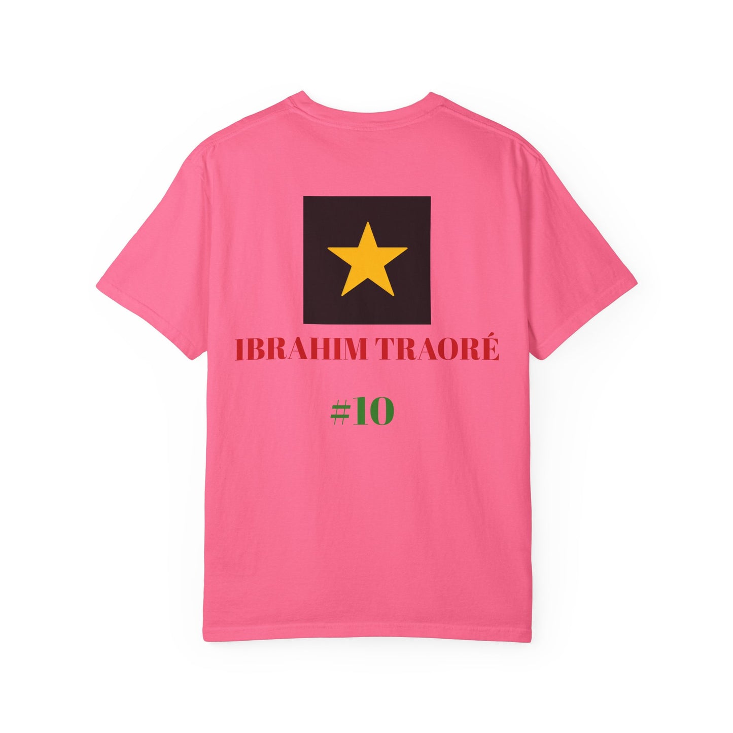 Ibrahim Traoré Unisex Garment-Dyed T-Shirt - Celebrate Heritage and Unity