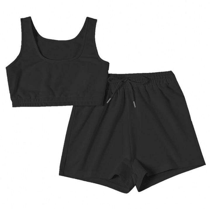 Casual Cotton Sportswear, Two Piece Sets for Women