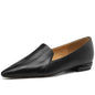 Adriana Hand-Woven Pointed-Toe Leather Loafer