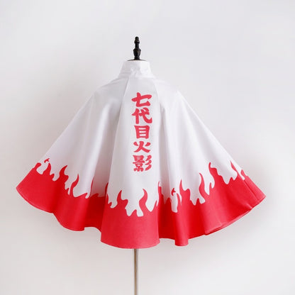 Naruto Inspired Japanese Robes, Japanese Anime Clothes, Anime Cosplay clothes, Red Cloud Robe