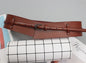 Fashionable Camel Leather Belt