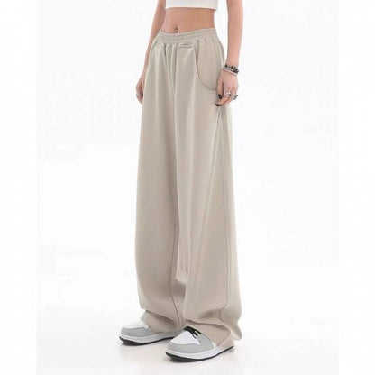 High-end Wide Leg Cotton  Sweatpants