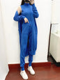 3 Piece Women's Casual Knit Suit of Matching Cardigan+ Vest +Pants