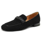 Montgomery Braided Kid-Suede Loafers