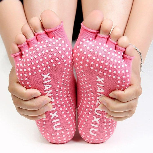 Women Yoga Socks Half Toe