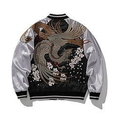 Zhuque Embroidered Jackets for Men and Women