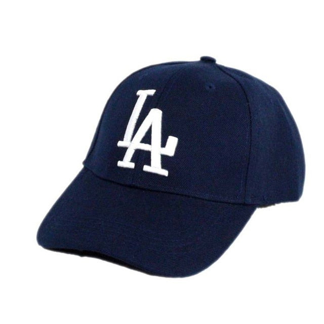 "LA" Embroidered Adjustable Baseball Hat