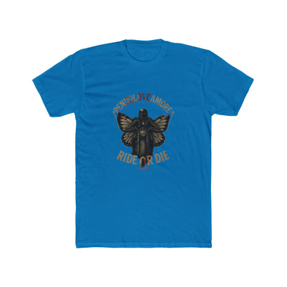 Ride or Die Pendoloveamore Unisex Cotton Crew Tee – Vintage Style Graphic T-Shirt