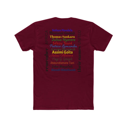 Ibrahim Traoré Unisex Cotton Crew Tee - Celebrate African Unity & Heritage