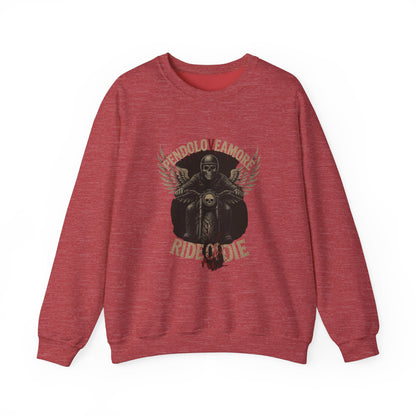 Ride or Die Motorcycle Sweatshirt - Stylish Unisex Crewneck for Bikers