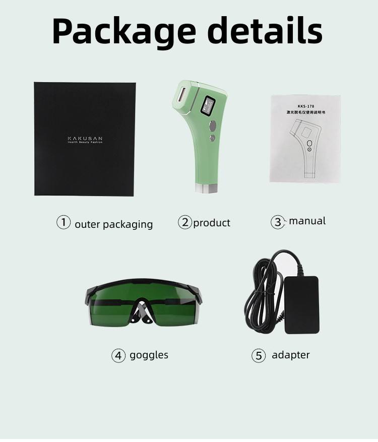 Innovative At Home Laser Hair Removal Device, Personal Care Gadgets, Skin Rejuvenation Instrument