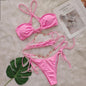 Crystal Luxe Strappy Bikini Set