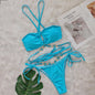 Crystal Luxe Strappy Bikini Set