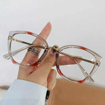 Classic Anti Blue Light Cat Eye Frame Glasses For Women