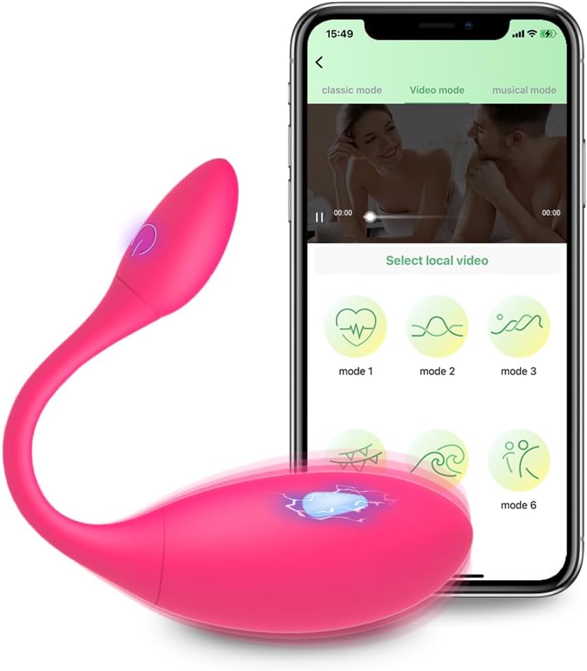 Wearable Adult Sex Toys with App Remote Control & Electric Stimulation