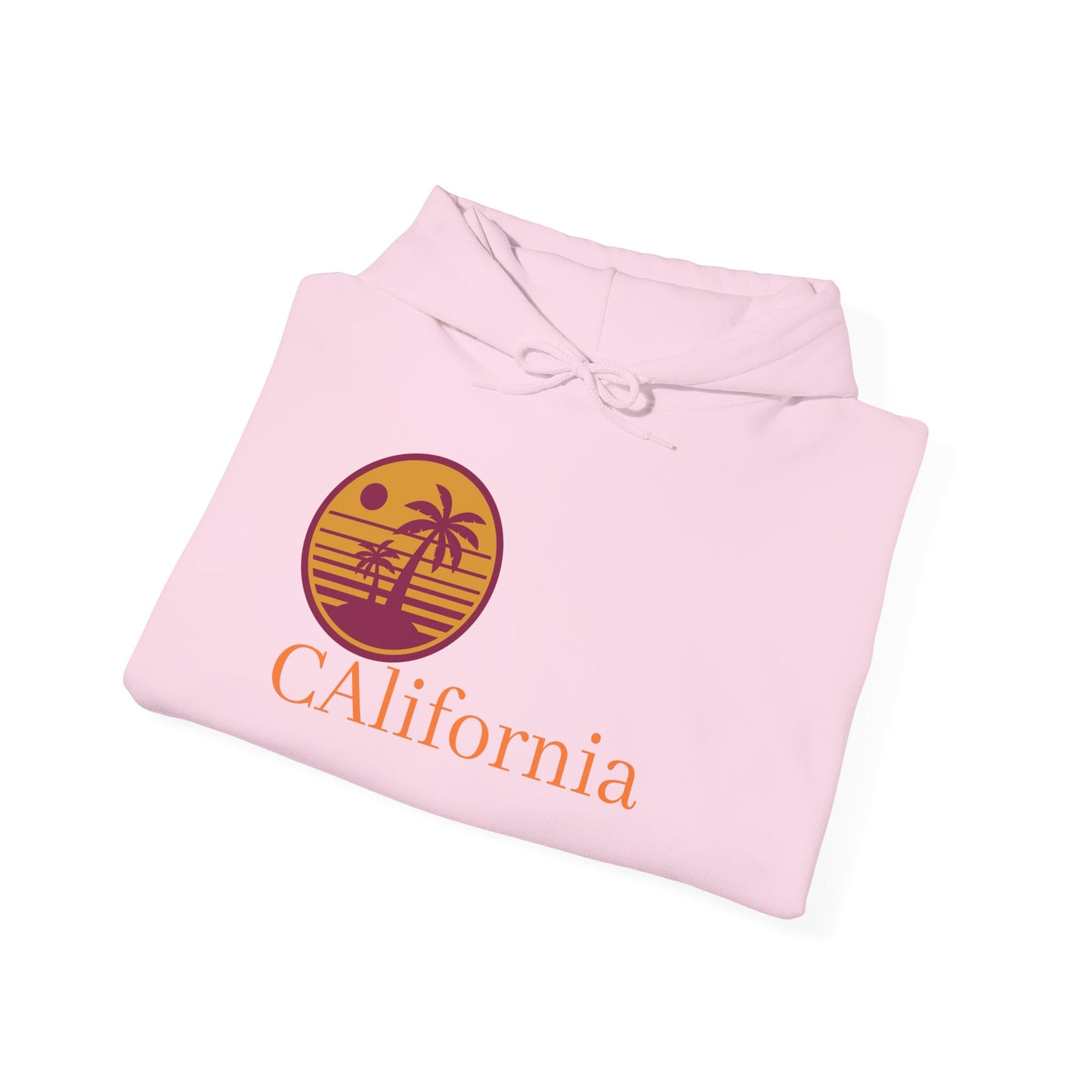 California Inspired Hoodie with 'CAlifornia' Slogan - Unisex