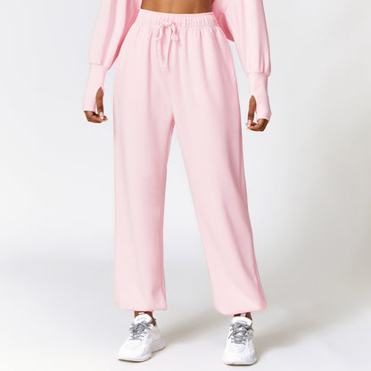 Loose Straight Leg Sweatpants for Women