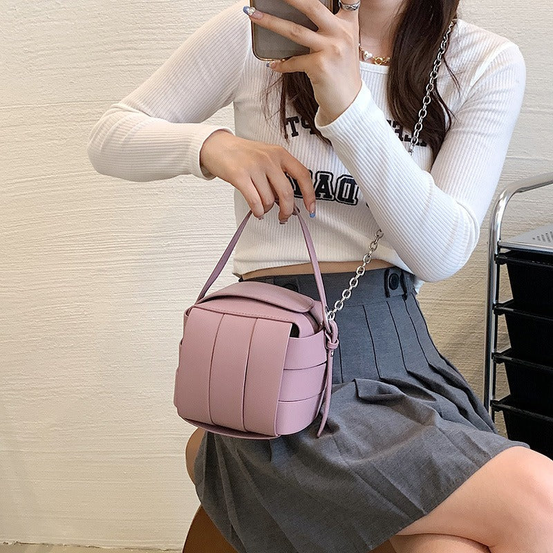 Small Size Trendy Crossbody in  Polyurethane Leather, Comes in 9 Variants