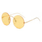 John Lennon Style Rimless, Anti-UV Sunglasses