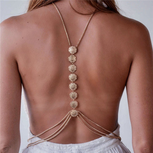 Multi-Layered Body Chain with Disc Shape Designs