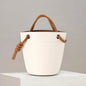 Handbags For Women Luxury Designer Bucket Bag PU Leather Material Party Simple Contrasting Style Small Fast Delivery