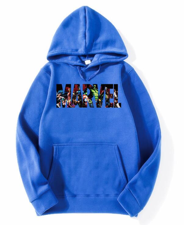 High Quality Marvel Hoodies, Unisex in Multiple Colors