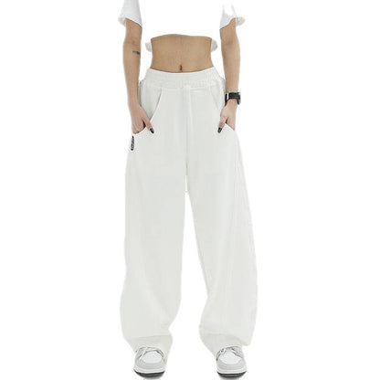 High-end Wide Leg Cotton  Sweatpants