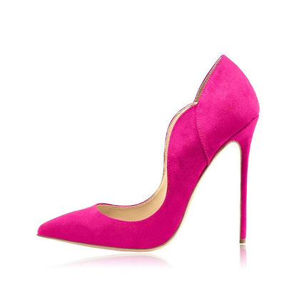 Chic Pointed Toe High Heeled Pumps in Multiple Vibrant Colors