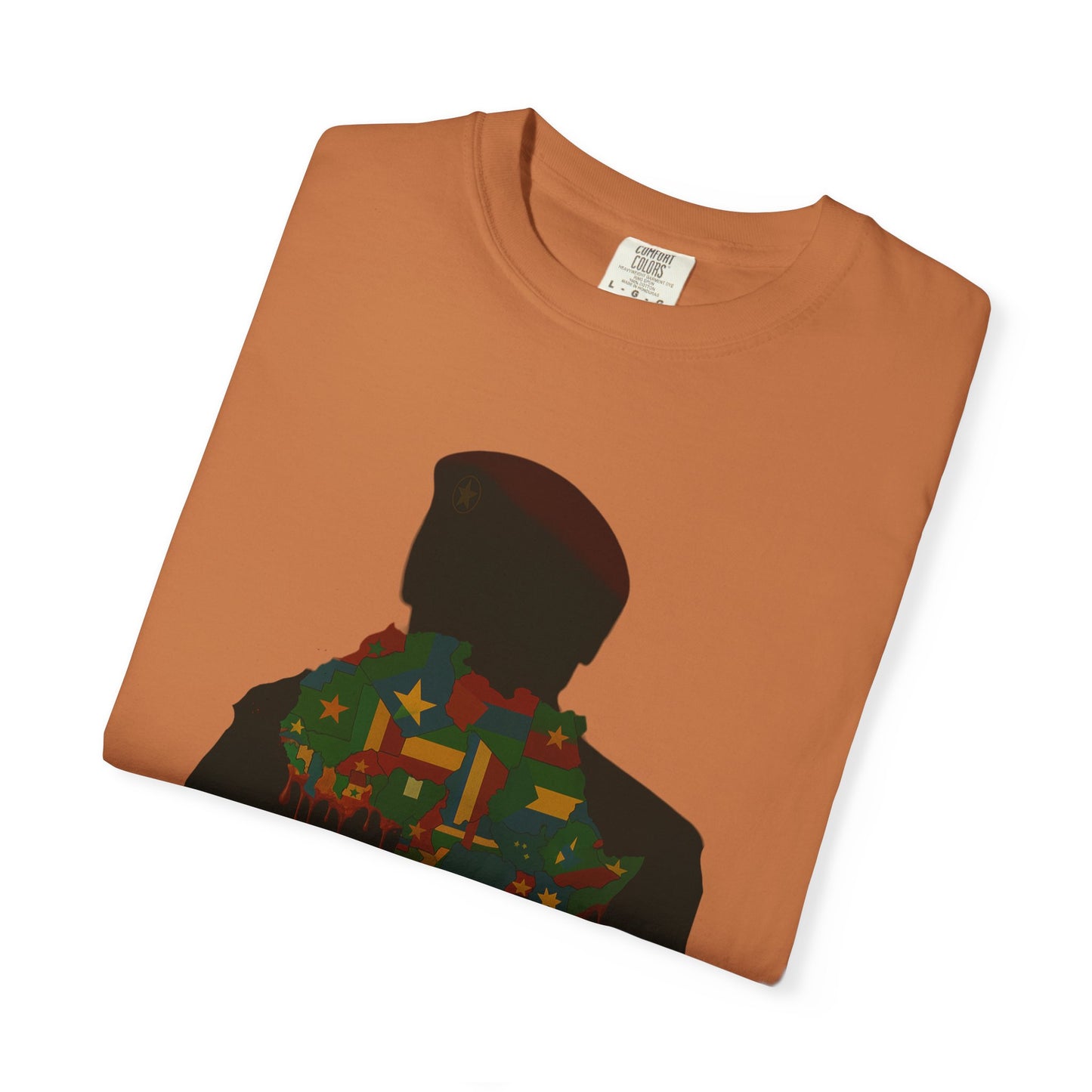 Ibrahim Traoré Unisex Garment-Dyed T-Shirt - Celebrate Heritage and Unity