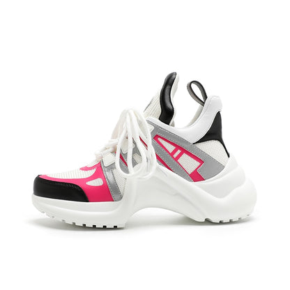 PlatformHarajuku Sneakers for Women Women Breathable