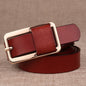 Classic Women's Genuine Leather Belt in Multiple Colors