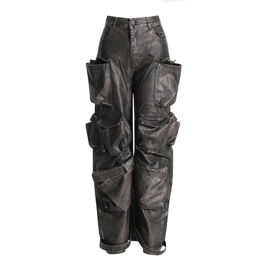 Trendy Street Style Cargo Pants