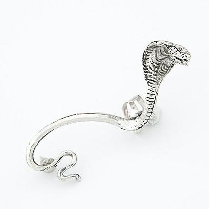 Cool Punk Style Cobra Ear Clip, For Left Ear