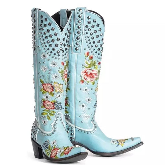 Embroidered Cowgirl Boots, Country Western Boots