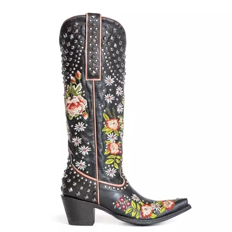 Embroidered Cowgirl Boots, Country Western Boots