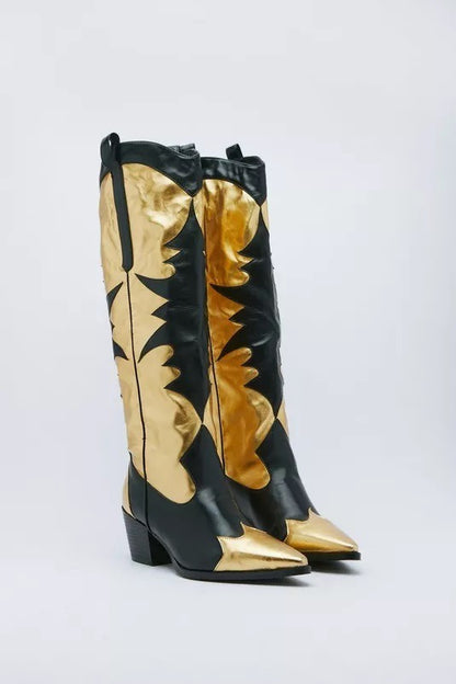Golden Rodeo Luxe Western Boots