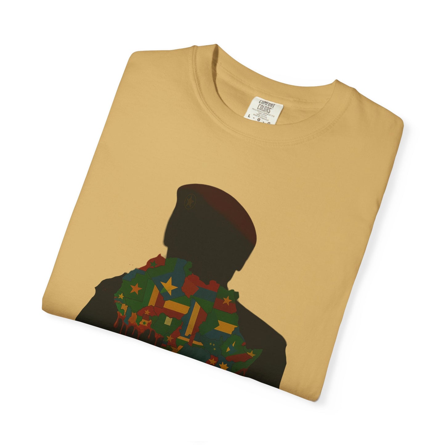 Ibrahim Traoré Unisex Garment-Dyed T-Shirt - Celebrate Heritage and Unity