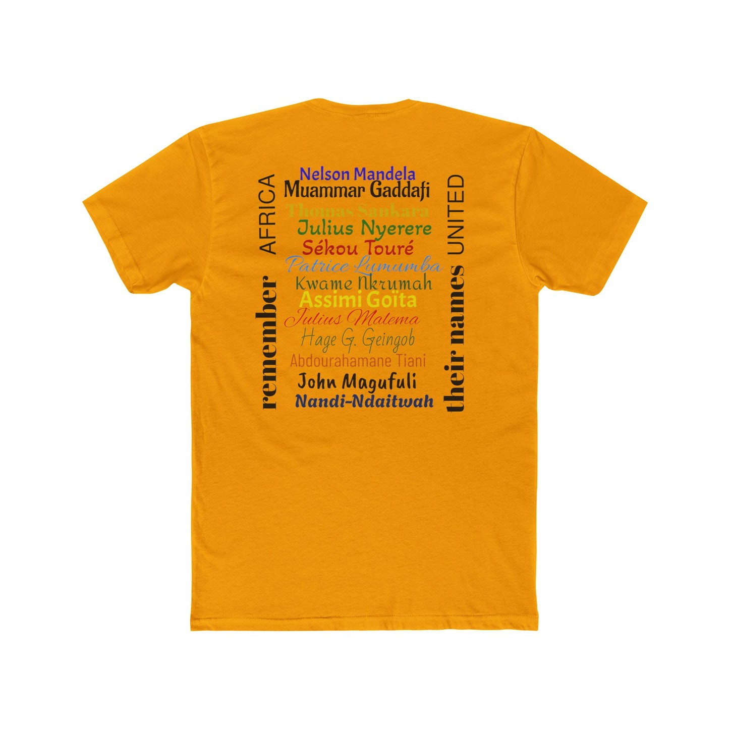 Ibrahim Traoré Unisex Cotton Crew Tee - Celebrate African Unity & Heritage
